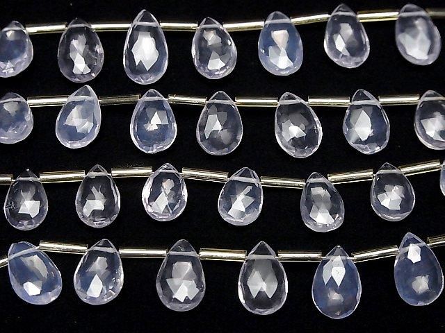 【動画】宝石質スコロライトAAA ペアシェイプ ブリオレットカット 1連(約17cm) サムネイル3
