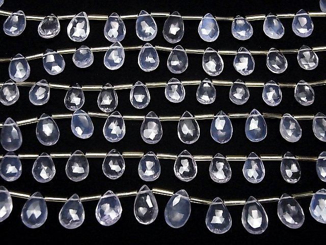 【動画】宝石質スコロライトAAA ペアシェイプ ブリオレットカット 1連(約17cm) サムネイル4