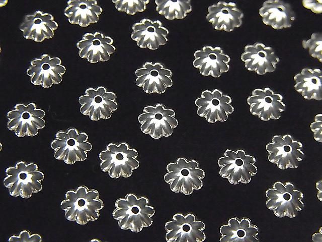 Silver925 ビーズキャップ【4mm】【5mm】【6mm】 10個の画像