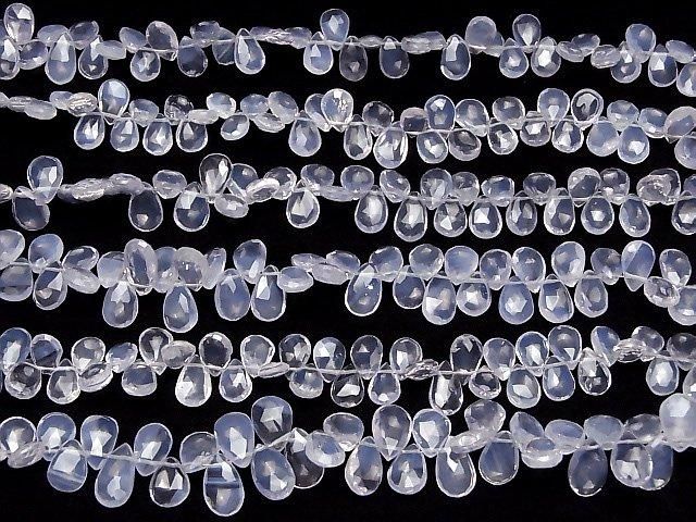 【動画】スコロライトAA++ ペアシェイプ ブリオレットカット 1連(約17cm) サムネイル4
