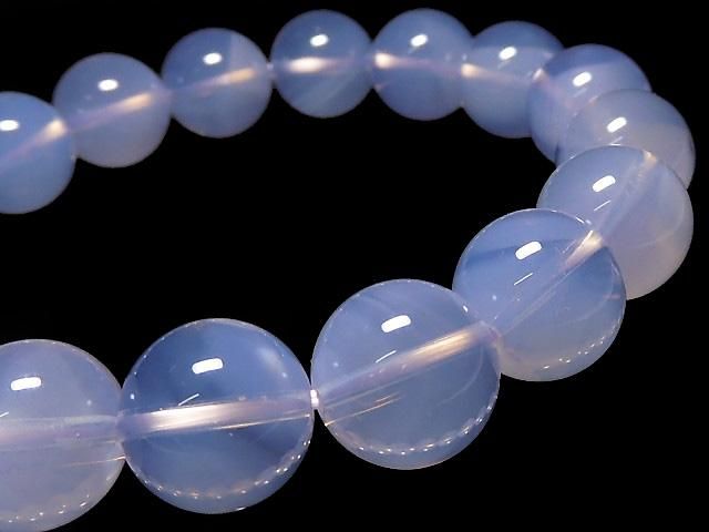 【動画】【1点もの】ブラジル産宝石質スコロライトAAA- ラウンド12mm 1連(ブレス) NO.279の画像