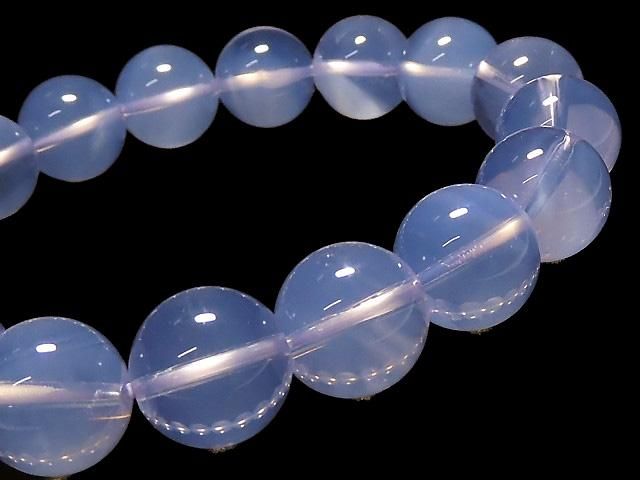 【動画】【1点もの】ブラジル産宝石質スコロライトAAA ラウンド11.5mm 1連(ブレス) NO.295の画像