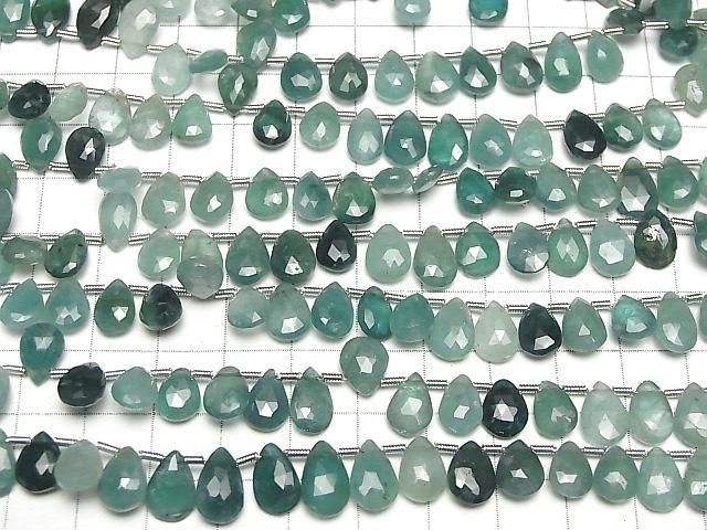 【動画】グランディディエライトAA++ ペアシェイプ ブリオレットカット 半連/1連(約20cm) サムネイル4