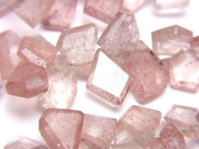 【動画】ピンクエピドートAA++ ラフスライスカット 半連/1連(約18cm)の画像