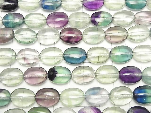 【動画】マルチカラーフローライトAA++ オーバル16×12mm 半連/1連(約37cm) サムネイル3