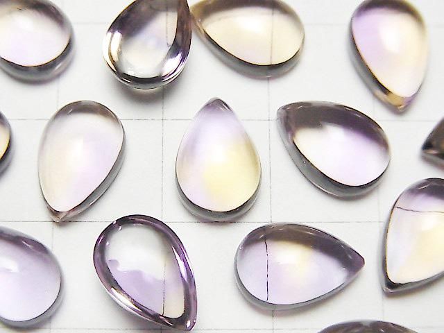 【動画】宝石質アメトリンAAA ペアシェイプ カボション12×8mm 2個 サムネイル2