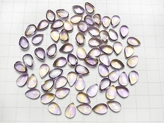 【動画】宝石質アメトリンAAA ペアシェイプ カボション12×8mm 2個 サムネイル4