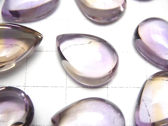 【動画】宝石質アメトリンAAA ペアシェイプ カボション18×13mm 1個 サムネイル2