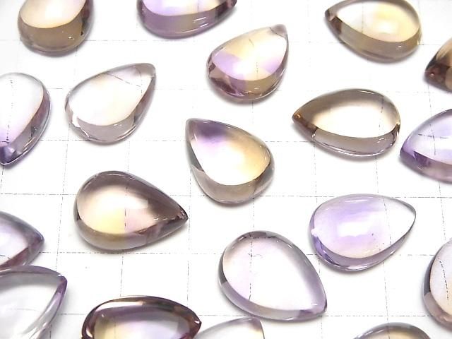 【動画】宝石質アメトリンAAA ペアシェイプ カボション18×13mm 1個 サムネイル3