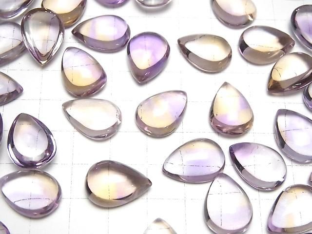 【動画】宝石質アメトリンAAA ペアシェイプ カボション18×13mm 1個 サムネイル4