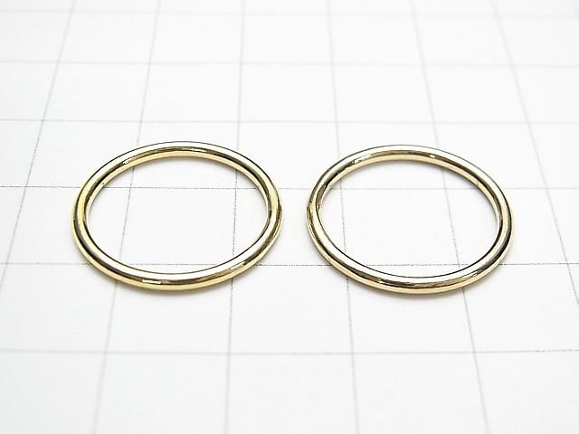 新サイズ登場!14KGF リング シンプル 線径1.2mm 1個 サムネイル2