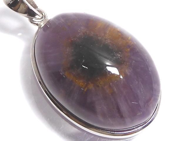 【動画】【1点もの】レッドアメジスト(パーティーカラーアメジスト)AAA ペンダントトップ SILVER925製 NO.21の画像
