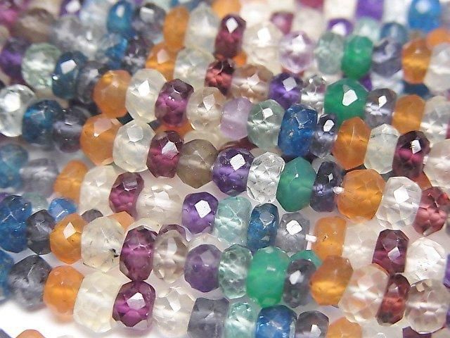 【動画】いろんな天然石AA++ ボタンカット 1連(約34cm)の画像