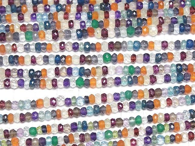【動画】いろんな天然石AA++ ボタンカット 1連(約34cm) サムネイル3