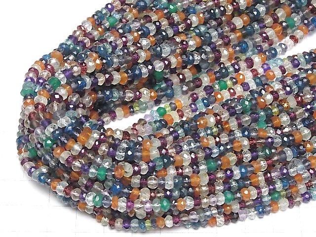 【動画】いろんな天然石AA++ ボタンカット 1連(約34cm) サムネイル4