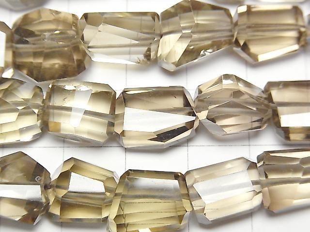 【動画】宝石質スモーキークォーツAA++ タンブルカット 半連/1連(約33cm) サムネイル2
