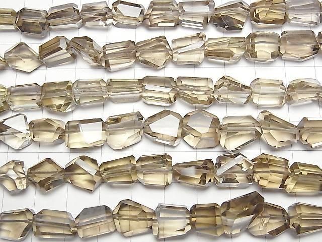 【動画】宝石質スモーキークォーツAA++ タンブルカット 半連/1連(約33cm) サムネイル3