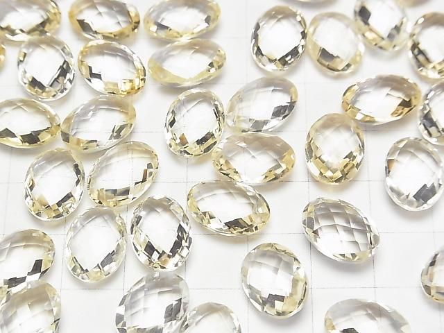 【動画】宝石質シトリンAAA- ルース オーバルカット14×10mm 2粒 サムネイル3