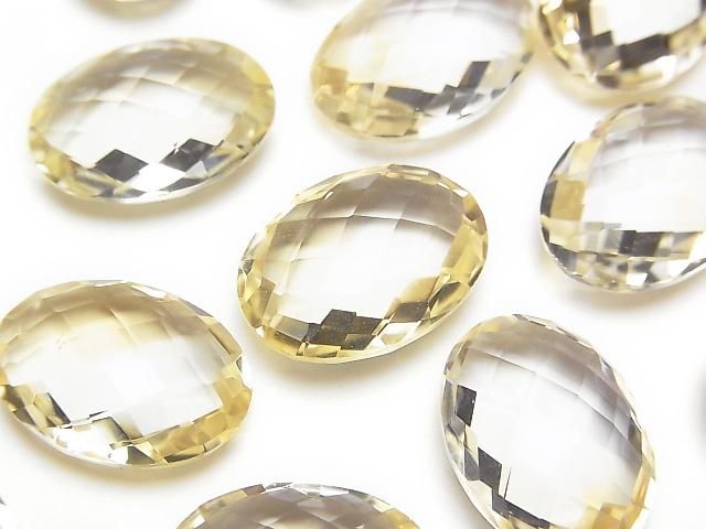 【動画】宝石質シトリンAAA- ルース オーバルカット18×13mm 1粒の画像