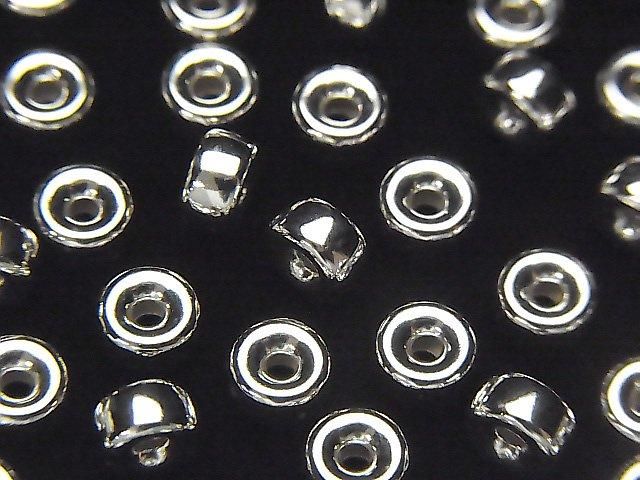 Silver925 ロンデル【4mm】【5mm】【6mm】【7mm】【8mm】 2個の画像