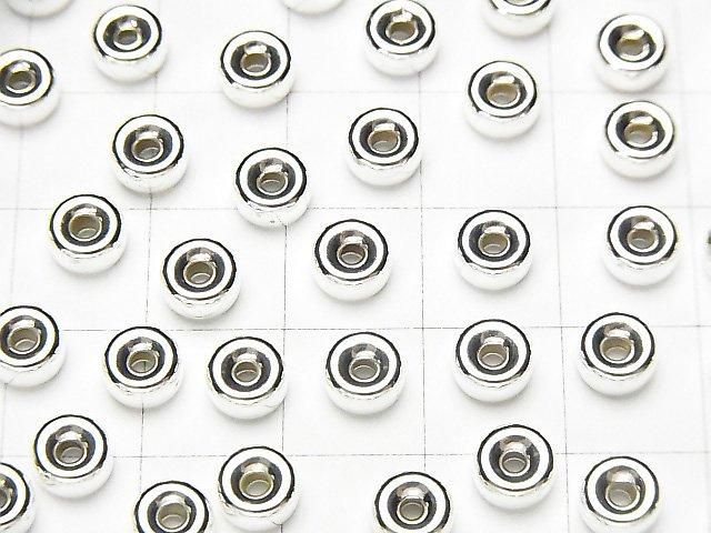Silver925 ロンデル【4mm】【5mm】【6mm】【7mm】【8mm】 2個 サムネイル2