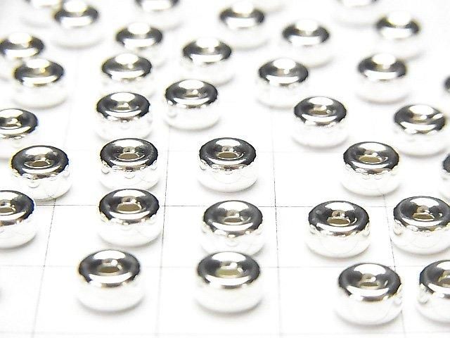 Silver925 ロンデル【4mm】【5mm】【6mm】【7mm】【8mm】 2個 サムネイル3
