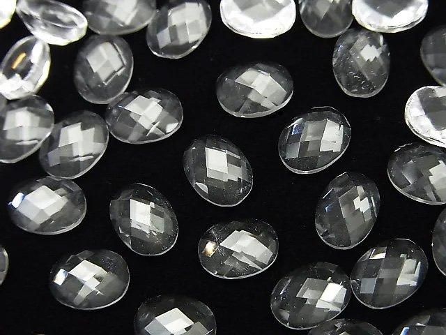 【動画】クリスタルAAA オーバル カボションカット8×6mm 4個の画像