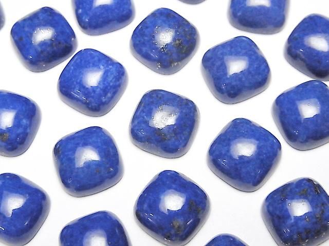 【動画】ラピスラズリAA++ スクエア カボション12×12mm 2個の画像