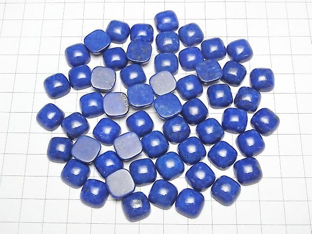 【動画】ラピスラズリAA++ スクエア カボション12×12mm 2個 サムネイル4