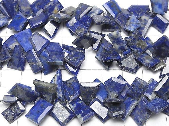 【動画】ラピスラズリAA+ ラフスライスカット 半連/1連(約8cm) サムネイル3