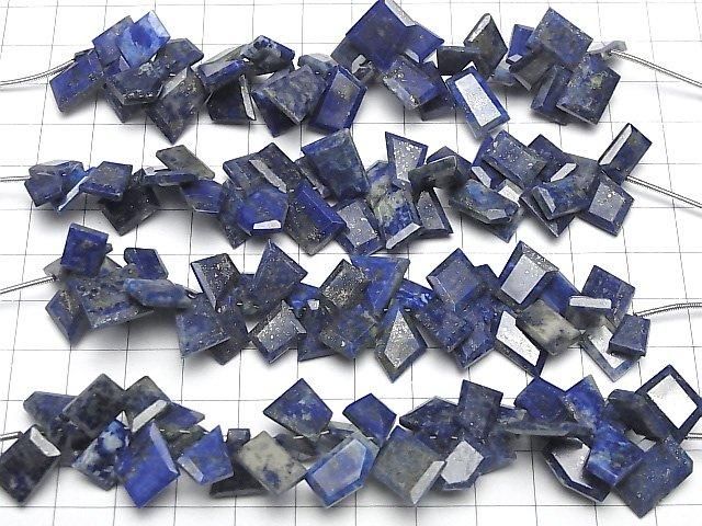 【動画】ラピスラズリAA+ ラフスライスカット 半連/1連(約8cm) サムネイル4