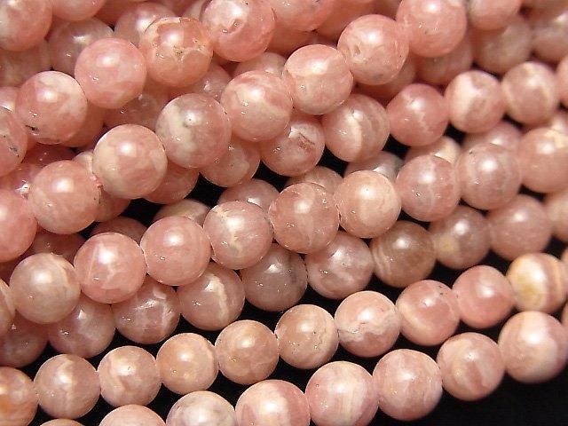 【動画】アルゼンチン産インカローズAA+ ラウンド5mm 半連/1連(約38cm)の画像