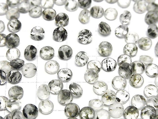 【動画】ブラックアベンチュリンクォーツ ルース ラウンドファセットカット5×5mm 10粒 サムネイル4