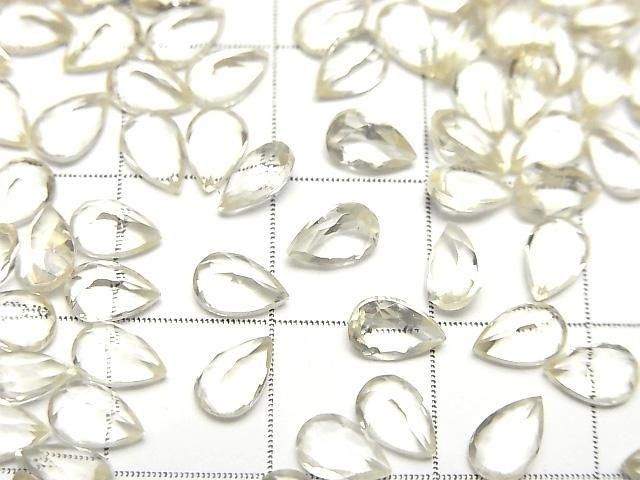 【動画】宝石質ゴールデンラブラドライトAAA ルース ペアシェイプファセットカット6×4mm 5粒 サムネイル2