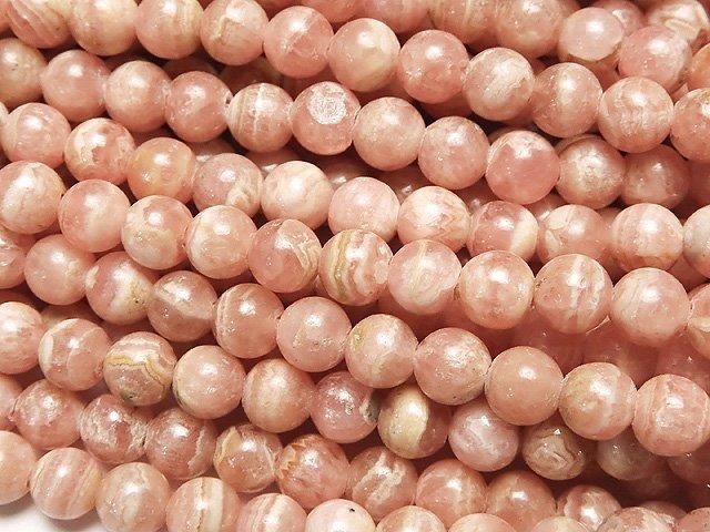 【動画】アルゼンチン産インカローズAA++ ラウンド4mm 1連(約38cm)の画像