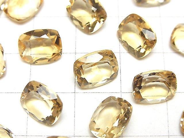 【動画】宝石質シトリンAAA ルース レクタングルファセットカット10×8mm 3粒 サムネイル2