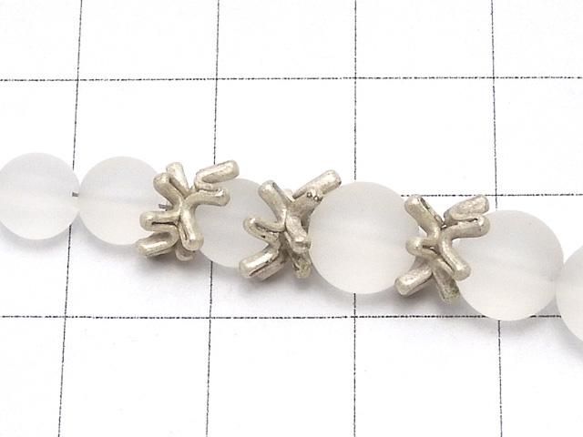 カレンシルバー ビーズキャップ8×8×3mm 6個 サムネイル3