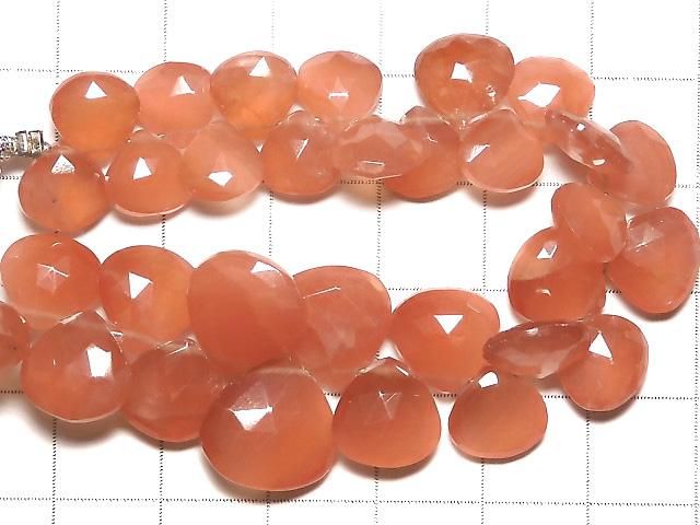 【動画】【1点もの】ペルー産インカローズAAA- 大粒マロン ブリオレットカット 1連(約18cm) NO.1 サムネイル2