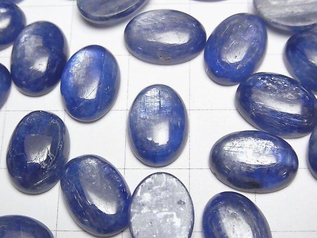 【動画】カイヤナイトAAA オーバル カボション14×10mm 1個 サムネイル2