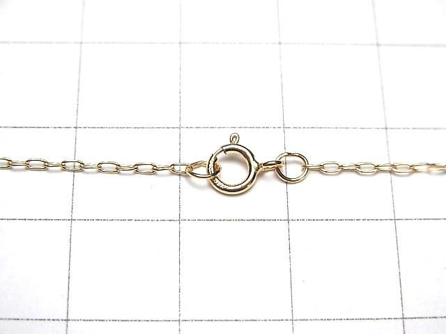 14KGF 長小豆(あずき)チェーン 1.0mm 【40cm】【45cm】【50cm】【60cm】ネックレス 1本 サムネイル2