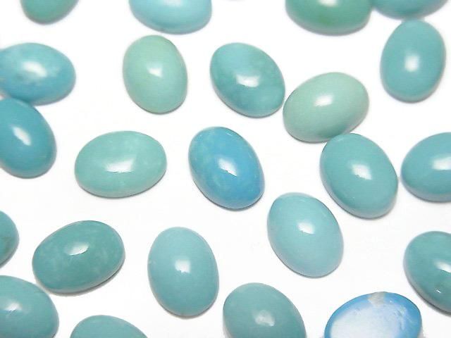 【動画】アリゾナ産キングマンターコイズAA++ オーバル カボション7×5mm 5個の画像