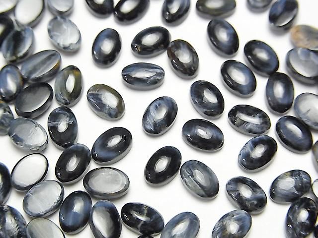 【動画】ブルーピーターサイトAAA- オーバル カボション6×4mm 5個の画像