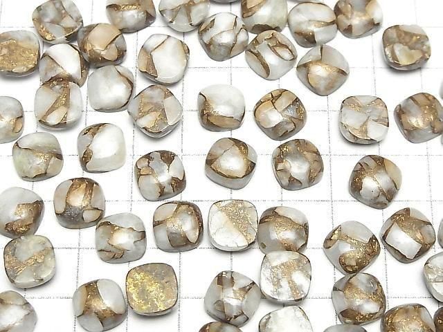 【動画】コッパーカルサイトAAA スクエア カボション10×10mm 2個 サムネイル4