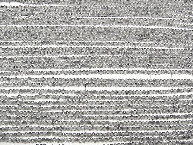 【動画】【素晴らしい輝き】宝石質ミスティックトパーズAAA 極小ラウンドカット2mm 1連(約37cm) サムネイル3