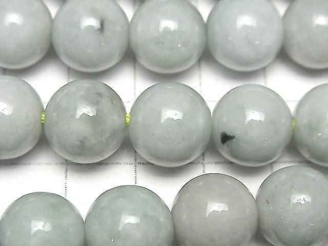 【動画】ビルマ翡翠(ジェイダイト)AA++ ラウンド12mm 1/4連〜1連(約37cm) サムネイル2