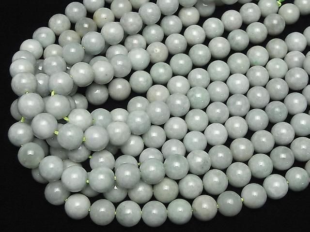 【動画】ビルマ翡翠(ジェイダイト)AA++ ラウンド12mm 1/4連〜1連(約37cm) サムネイル4