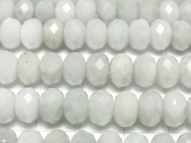 【動画】【素晴らしい輝き】ビルマ翡翠(ジェイダイト)AA+ ボタンカット8×8×5mm 半連/1連(約37cm) サムネイル2