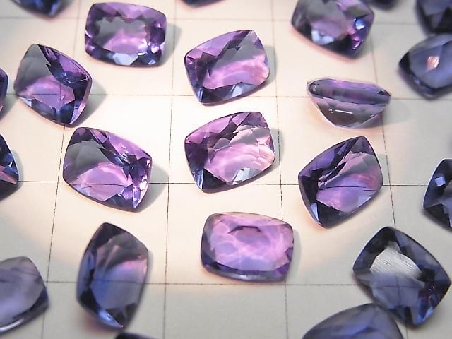 【動画】宝石質カラーチェンジフローライトAAA ルース レクタングルファセットカット8×6×4mm 1粒 サムネイル4
