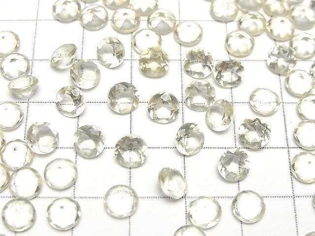 【動画】宝石質ゴールデンラブラドライトAAA ルース ラウンドファセットカット6×6mm 2粒 サムネイル4