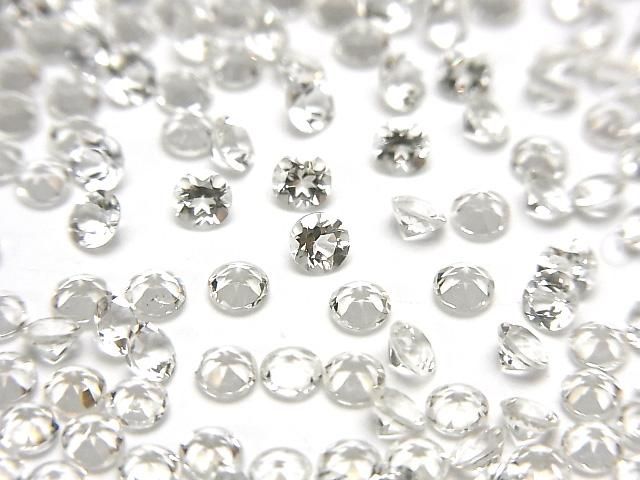 【動画】宝石質スキャポライト ルース ラウンドファセットカット3×3mm 5粒の画像